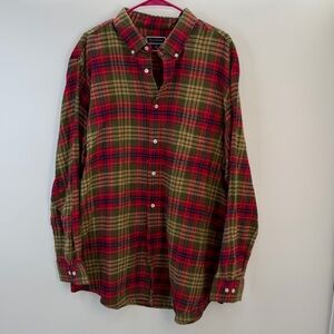 Club Room Plaid Flannel Shirt XXL 🍂